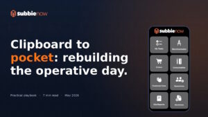 Clipboard to pocket: rebuilding the operative day.